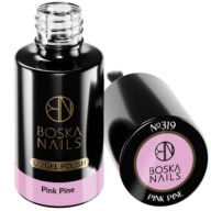 Boska Nails Lakier Hybrydowy do paznokci 319 Pink Pine jasny różowy