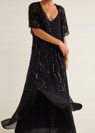 M ANGO CUDNA CEKINY KORALIKI NARZUTA KAFTAN XL * SYLWESTER ŚWIĘTA KARNAWAŁ