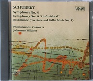 Schubert Symphony No. 5, No.8 Unof EX CD Irl
