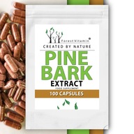 Kora Sosny 300mg 100kaps Pycnogenol ANTYOKSYDANT UKŁAD KRĄŻENIA EXTRACT