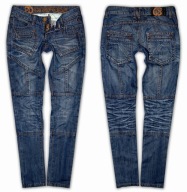 CRAFTED * modne JEANSY 6/30 * 34-36 * j.nowe
