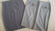 2 Spódniczki szare !!!!! Cubus + ORSAY r. 36