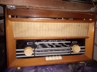 Stare radio lampowe z adapterem Koncert zabytek PRL retro