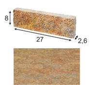 Płytka elewacyjna łupana Combet 27x8x2.6 Multi 2