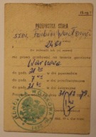 JEDNOSTKA WOJSKOWA Nr 2491 - PRZEPUSTKA STAŁA - 31.12 1979 rok