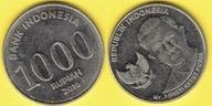 INDONEZJA 1000 Rupiah 2016 r.