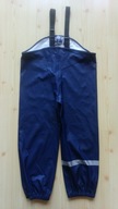 Mc KINLEY spodnie gumowe przeciwdeszczowe granatowe nieprzemakalne 120 cm