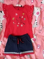 Lupilu komplet bluzka+spodenki rozm. 86/92