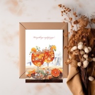 KARTKA OKOLICZNOŚCIOWA, URODZINOWA, DZIEŃ MAMY - APEROL