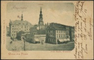 Poznań - Gruss aus Posen. Hauptwache Alter Markt, Westseite -CFW Nolte 1902