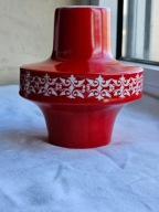 WAZON CZERWONY POLSKI NEW LOOK LATA 60-TE WAŁBRZYCH