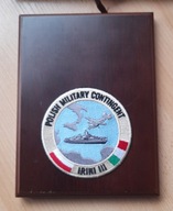 TABLO POLISH MILITARY CONTINGENT IRINI III W ETUI