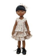 Ubranko sukienka dla lalki Paola Reina 32cm spódnica bluzeczka