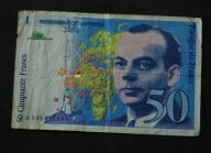 Francja - banknot - 50 Frank 1994 rok