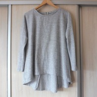 Szara uciągliwa bluzka dzianina r. 44
