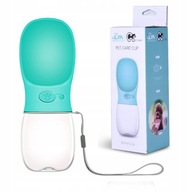 BUTELKA TURYSTYCZNA DLA PSA POIDŁO MERSJO 350 ML LINKA NA SPACER PODRÓŻ