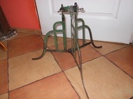 ŁADNY SECESYJNY SKŁADANY STOJAK DO CHOINKI