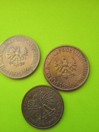 5 złoty 1979 , 1980 oraz 2 zł 1978