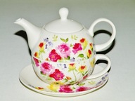 Zestaw porcelanowego imbryczka i filiżanki Home & You Fine Bone China