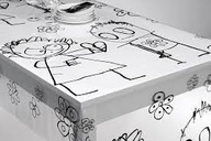 POUL PAVA OBRUS ZMYWALNY typu CERATA 140x330cm. Copenhagen danish design