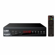 Tuner DVB-T2 Shark Dekoder Tuner DVBT2 DVBC DVBT005-SH