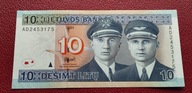 10 LIT LITWA 2001 ser.AD st.UNC