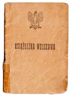 Oryginalna Książeczka Wojskowa II RP 1919-1939 I WŚ i Wojny Bolszewickiej