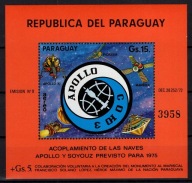 **PARAGWAJ BL.236 = 20E - KOSMOS - SOJUZ APOLLO - A004