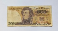 500 ZŁOTYCH 1979 seria BN 856...