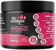 Aliness ALLHydrate elektrolity Raspberry 305 g 50 porcji