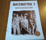 Matematyka 1 sprawdziany dla klasy drugiej gimnazjum z plusem Grochowalska