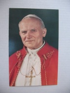 OJCIEC ŚWIĘTY PAPIEŻ JAN PAWEŁ II FAKSYMILE PODPISU stary ŚW. OBRAZEK 1979