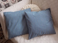 POSZEWKI DEKORACYJNE SIELSKA KRATKA RUSTIK RETRO