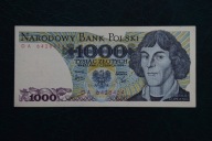Banknot Polska PRL 1000 złotych ser DA 1979 rok stan 1-/2+ !!!