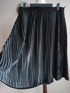 Chic&Glam SPÓDNICA plisowana welurowa xl