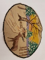 KILIM BIEŻNIK SERWETKA HAFTOWANY MYŚLISTWO SKANDYNAWSKI