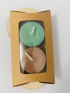 Podgrzewacz z wosku sojowego, wkład do kominka, zapach Leśny Szept, 2 szt.