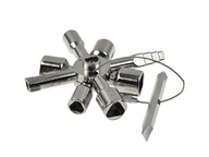 UNIWERSALNY KLUCZ DO SZAFEK TECHNICZNYCH 10w1 "B"