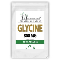 Glicyna 800mg 100kap Kwas aminooctowy AMINOKWAS SUPER SEN REGENRACJA JAKOŚĆ