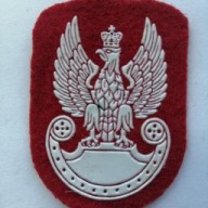 Naszywka wojskowa orzełek żandarmeria
