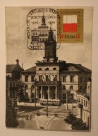 LUBLIN. Siedziba Miejskiej Rady Narodowej. 50 - LECIE LUBELSKIEJ RADY DELEG