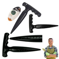 PIKOWNIK DOŁOWNIK OGRODNICZY DO ROBIENIA OTWORÓW SADZENIE PLASTIK 5 SZT