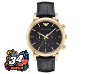 Zegarek męski Emporio Armani Luigi gold black AR1917 na WOŚP