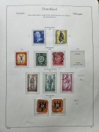 Klaser ze Znaczkami Niemcy Berlin KA-BE Album Zbiór z lat 1948 - 1990