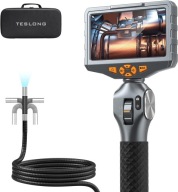 Kamera endoskopowa ze światłem LED 6,2 mm obracana o 210° 1,55 m