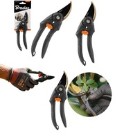 SEKATOR NOŻYCE OGRODOWY DO CIĘCIA GAŁĘZI KWIATÓW KRZEWÓW STALOWY RĘCZNY