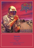 Plakat A3 - Death Leprosy 1988 Wallpaper