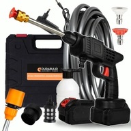 MYJKA CIŚNIENIOWA AKUMULATOROWA OGRODOWA ZESTAW DO MYCIA 2 AKUMULATORY 48V