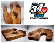 Deska do krojenia z orzecha włoskiego zabezpieczona olejem lnianym 29/25cm