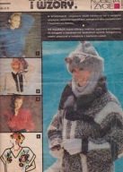 .WYKROJE I WZORY TYGODNIK KOBIETA I ZYCIE NR2/1986